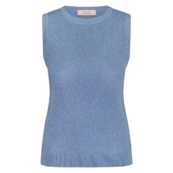 Studio Anneloes Lieske twinset singlet mid blue