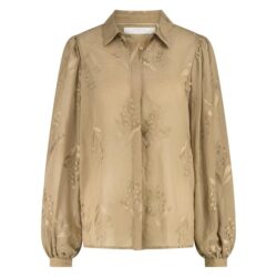 Nukus Jolies Blouse Embroidery camel