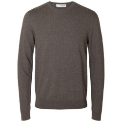 Selected Homme Berg Crew neck teak melange