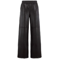Moscow Liselot Pant fake leather dark brown