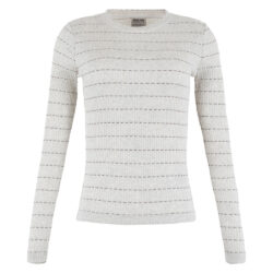 Moscow T-shirt Lange Mouw light grey melange