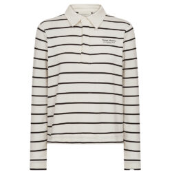 Copenhagen Muse Polo Longsleeve Jet stream/black