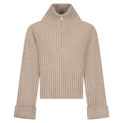 Avec Elan Pull Monique taupe