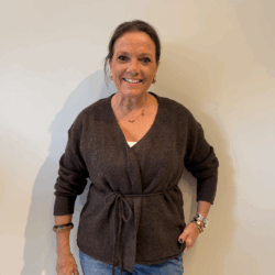 Cardigan Jaade dark brown