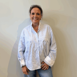 Blouse Sacha stripe blue