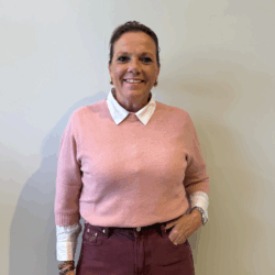 Pull Laury dusty rose