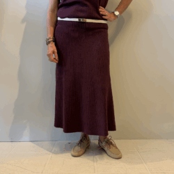 Skirt Lea bordeaux