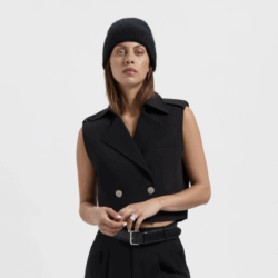 Azulae Kiyi Gilet Black