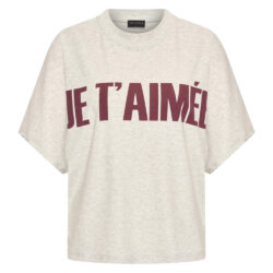 Aimee The Label Shirt Elara Grey/Burgundy