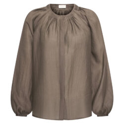 Aimee The Label Blouse Peer Taupe