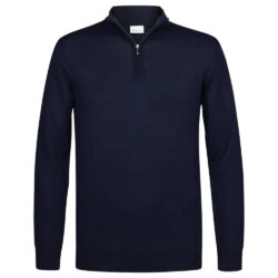 Profuomo Pull half zip navy