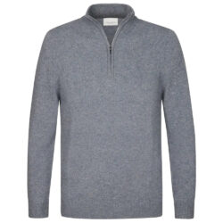 Profuomo Pullover Half zip Blue