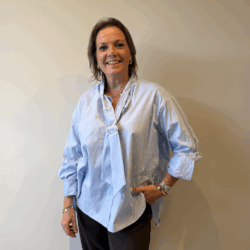 Blouse Madelief light blue