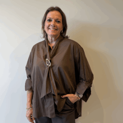 Blouse Madelief dark brown