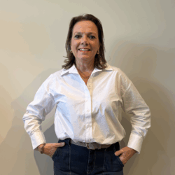 Blouse ha Eliz white glitter