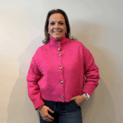 Cardigan Laury fuchsia