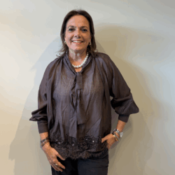 Blouse Minne dark brown