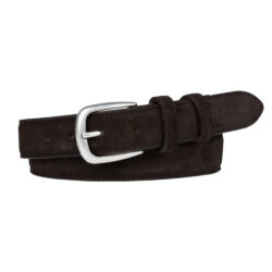 Profuomo Belt Suede dark brown