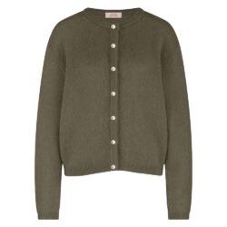 Studio Anneloes Bibi Mohair cardigan new army