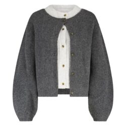 Nukus Mia Cardigan antraciet