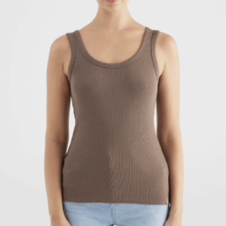 COJ Tanktop Olivia taupe