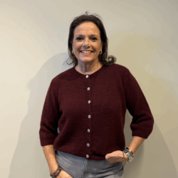 Cardigan Suzie bordeaux