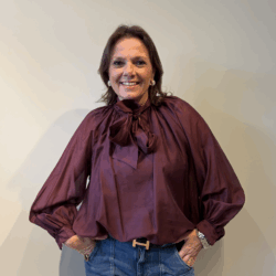 Blouse Bowie bordeaux