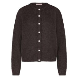 Studio Anneloes Bibi Mohair cardigan espresso