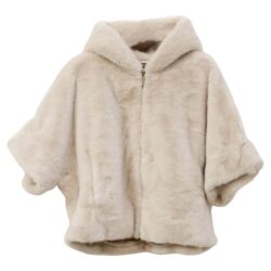 Faux Fur Gilet Celia Beige