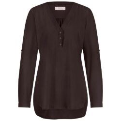 Studio Anneloes Evi blouse espresso