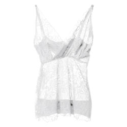 Aimee The Label Vivia Lace top Offwhite