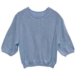 Pull Emily 3/4 mouw jeans blue